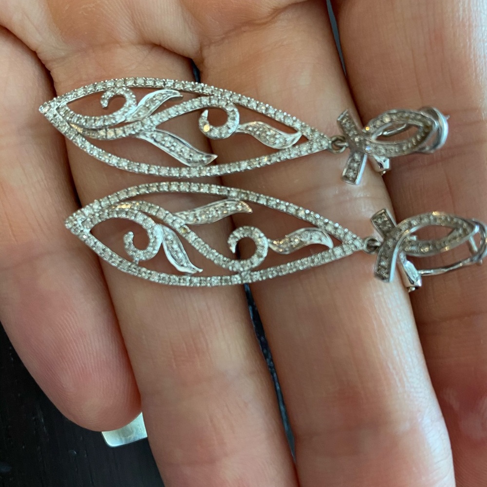 Diamond earrings